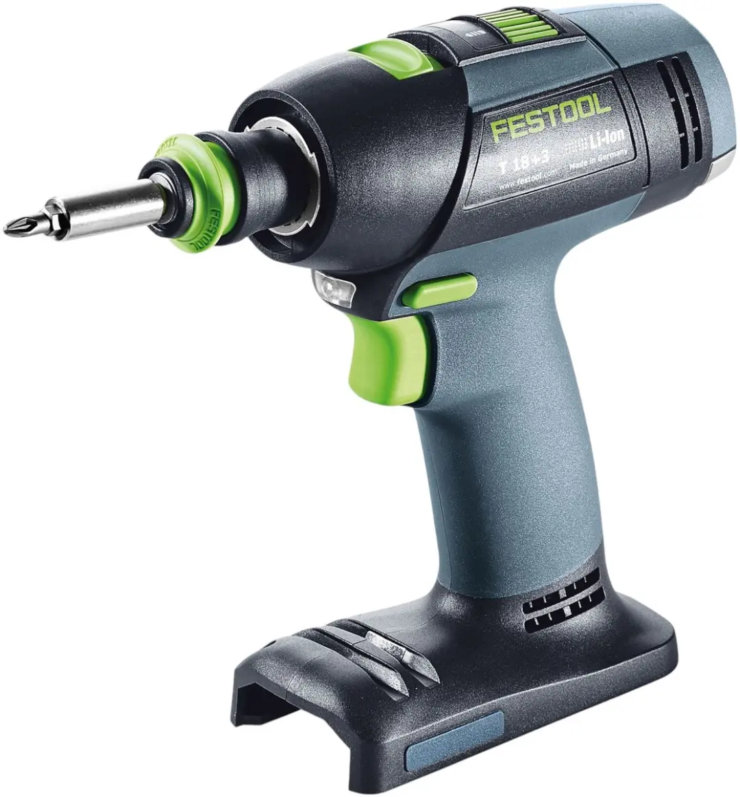 Festool T 18+3-Basic Accuboormachine 18V 50Nm - 2x 4,0Ah Accu