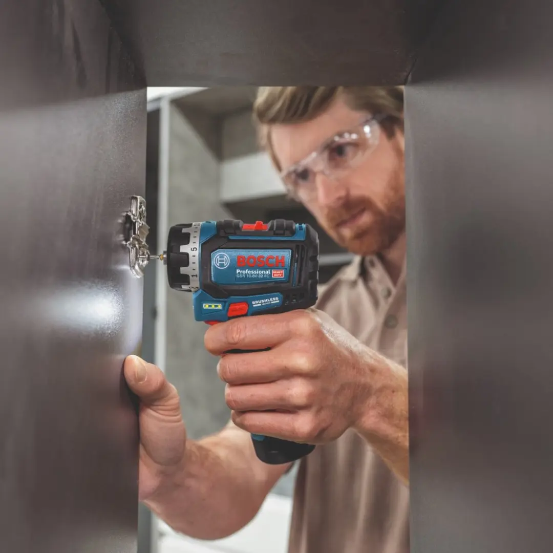 Bosch Professional GSR 12V-32 FC Accuboormachine - 31 Nm - 3x Accu 6,0 Ah