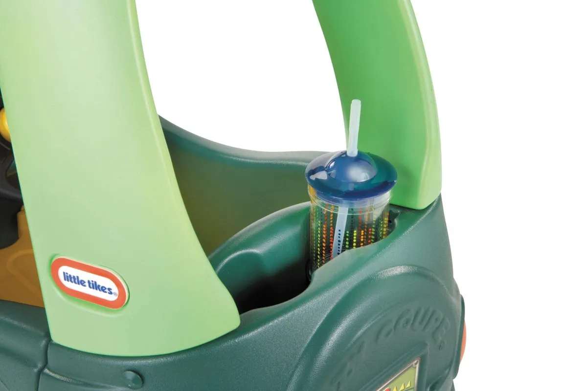 Little Tikes Cozy Coupe Dino Loopauto - Donkergroen