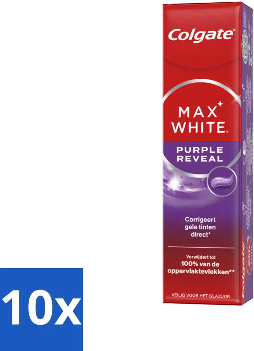 Colgate Max White Purple Reveal Tandpasta 75ml