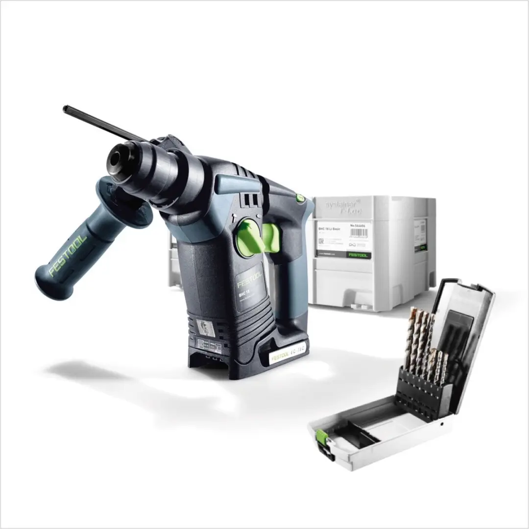 Festool BHC 18 Li-Basic Accuklopboormachine 18V - 25Nm - 7-delige bitset