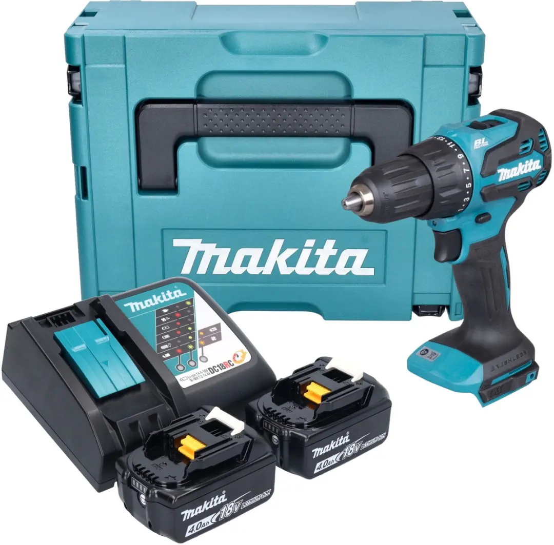 Makita DHP490RMJ Accu Klopboormachine 18V 65Nm