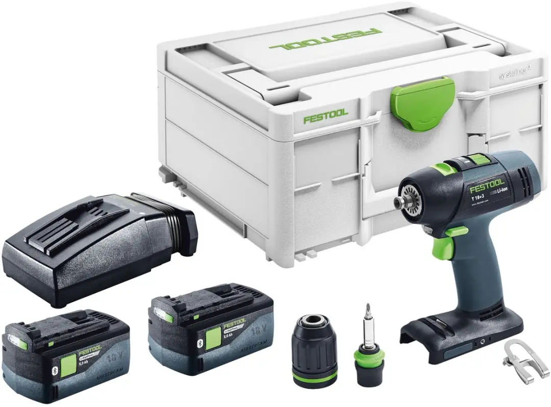 Festool T 18+3-Basic Accuboormachine 18V 50Nm