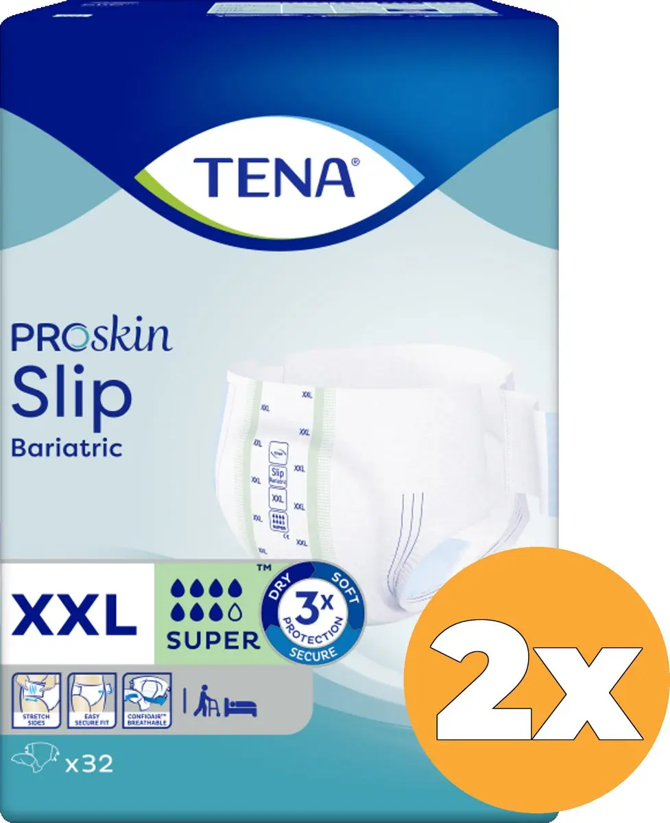 TENA Proskin Slip Super XXL - 64 Stuks - afbeelding 6 van 6