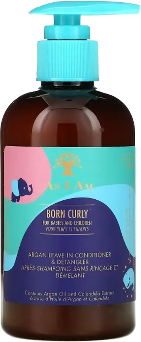 As I Am Born Curly Argan Leave-in Conditioner & Detangler 240ml