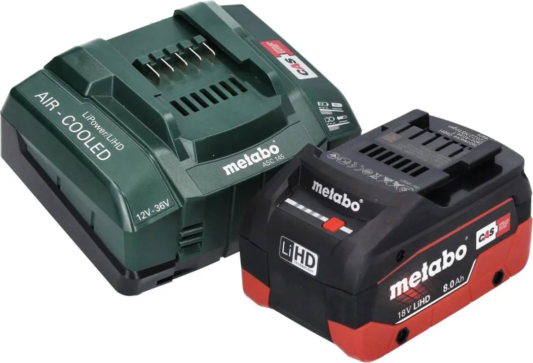 Metabo SSW 18 LTX 1450 BL Accuslagmoersleutel 18V 1450Nm - 8.0Ah Accu + Lader