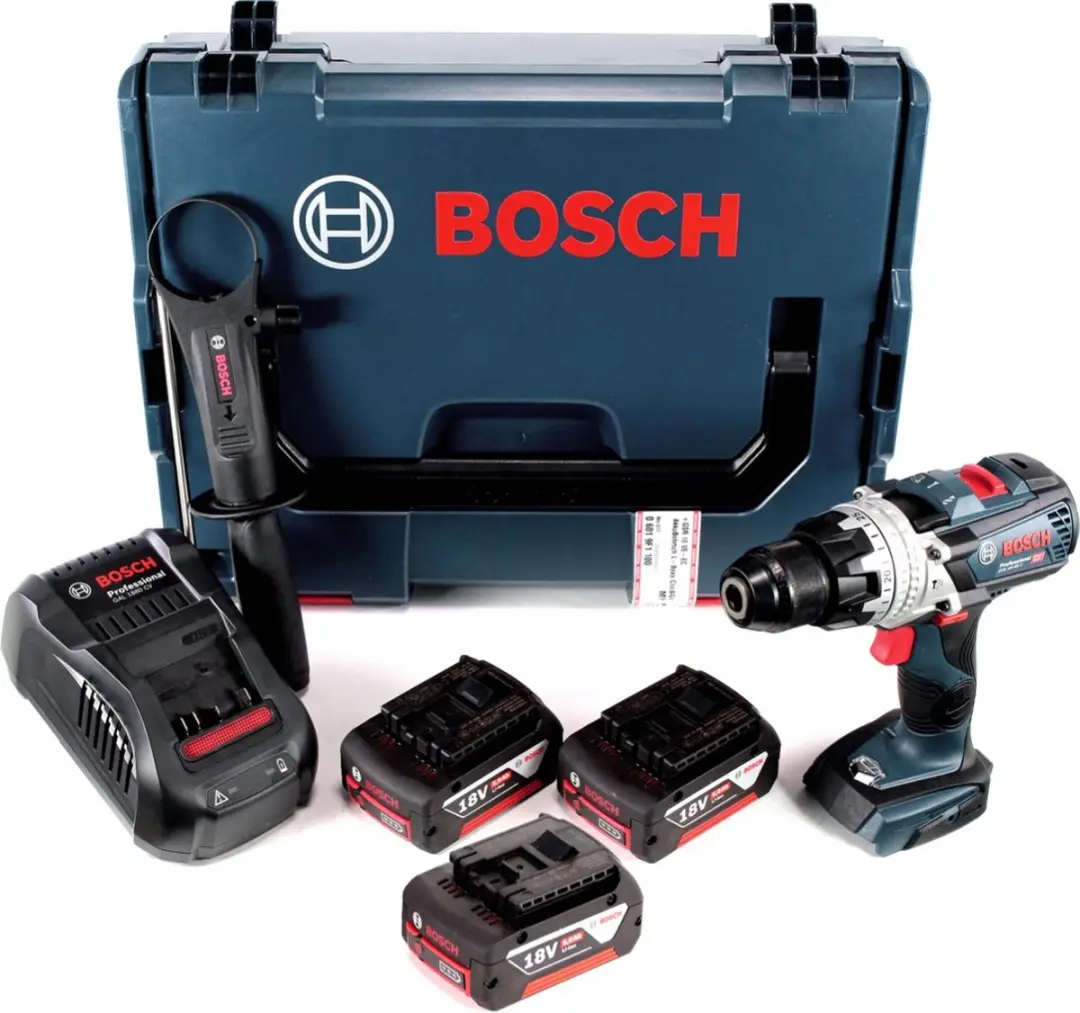 Bosch Professional GSB 18V-85 C Klopboormachine - 85Nm - 3x 5.0Ah Accu + Lader