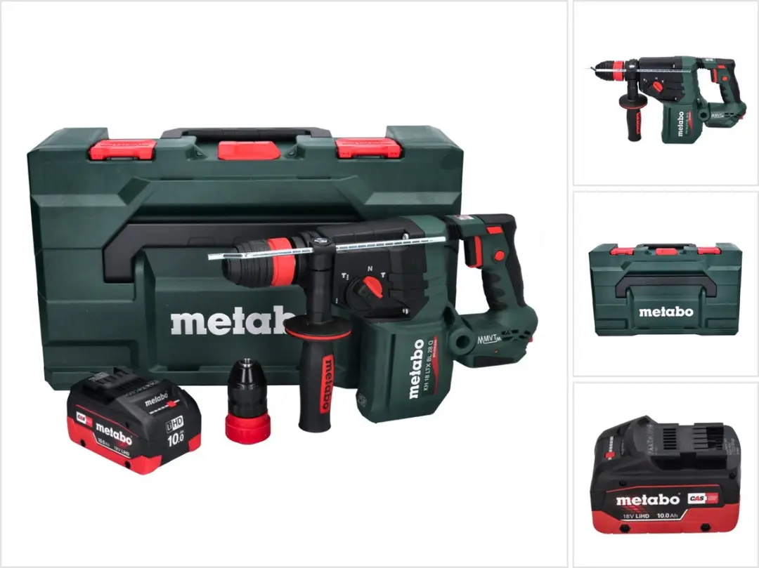 Metabo KH 18 LTX BL 28 Q Accu-boorhamer 18V