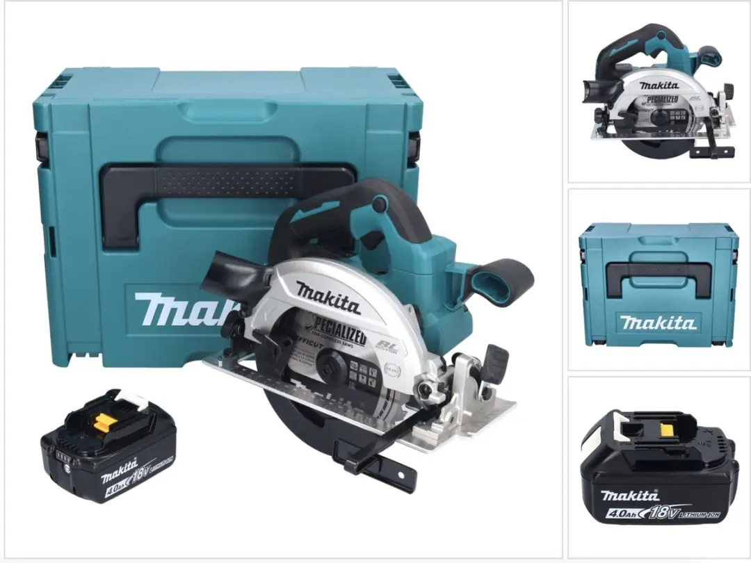Makita DHS661M1J Handcirkelzaag 18V 165mm