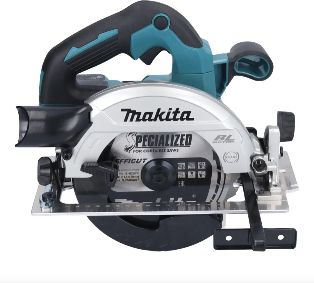 Makita DHS661M1J Handcirkelzaag 18V 165mm - 1x 4,0Ah Accu