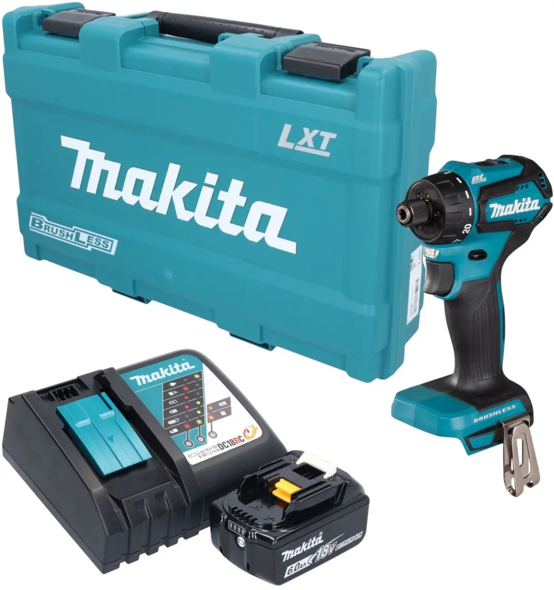Makita DDF083RG1K Accu-boorschroevendraaier 18V 40Nm