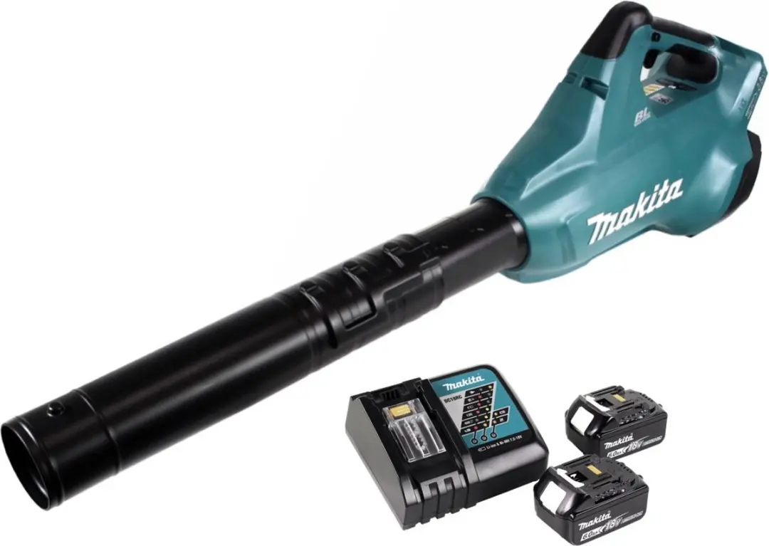 Makita DUB 362 RG Accu-Bladblazer 2x18V - 2x 6,0Ah Accu + Oplader