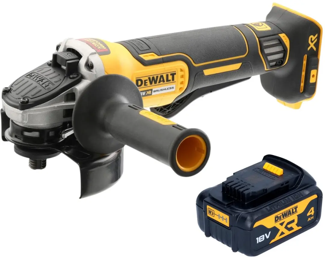 DeWalt DCG 406N Accu Haakse Slijper 18V 125mm