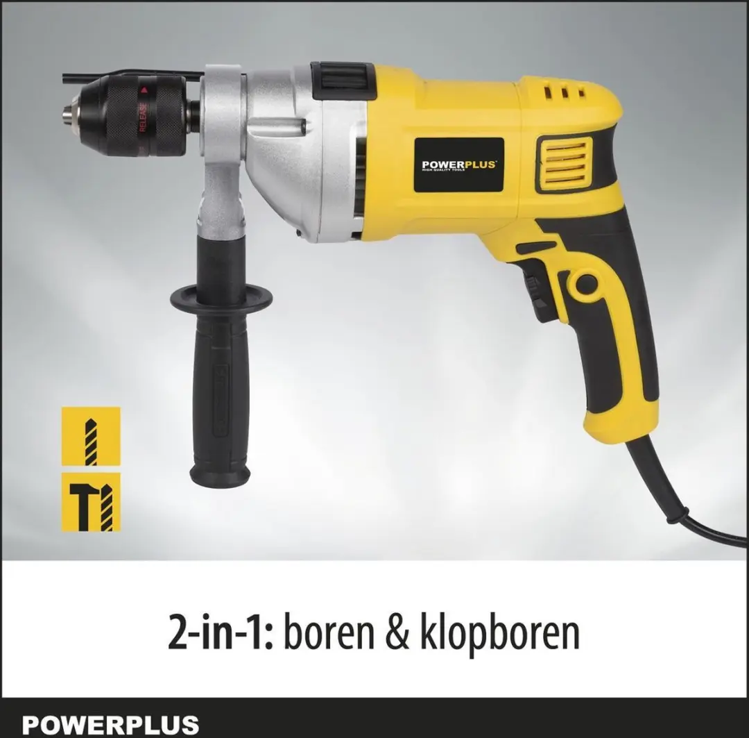 Powerplus POWX0270 Elektrische Klopboormachine 850W - 26 Nm