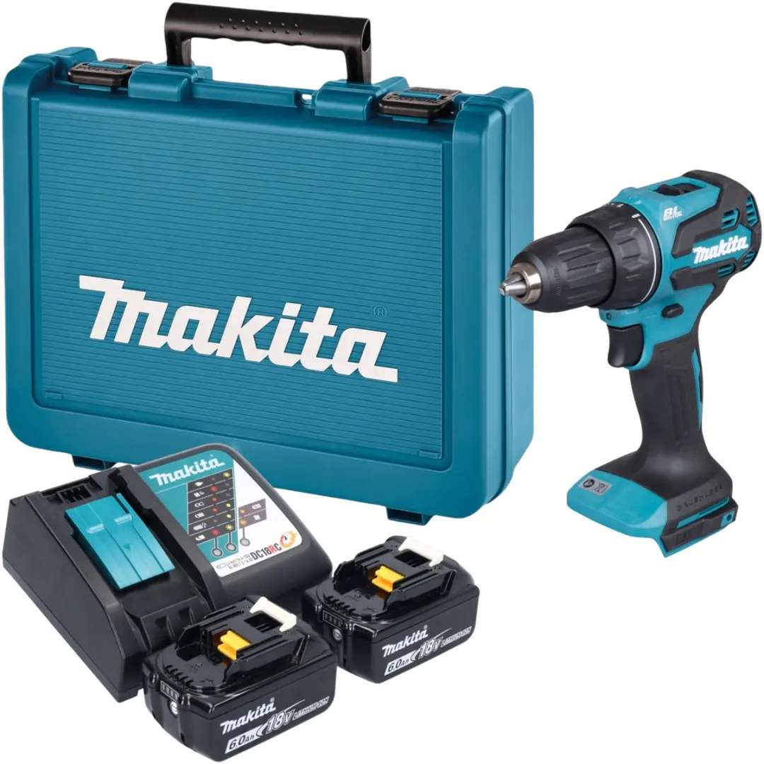 Makita DDF490RGE Accuboormachine 18V 65Nm Borstelloos