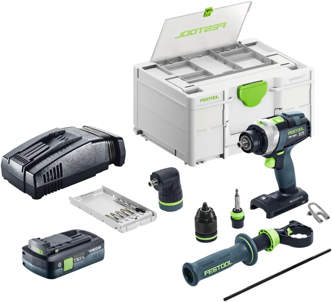 Festool TPC 18/4-Basic-Set Accu-Slagboormachine 75Nm