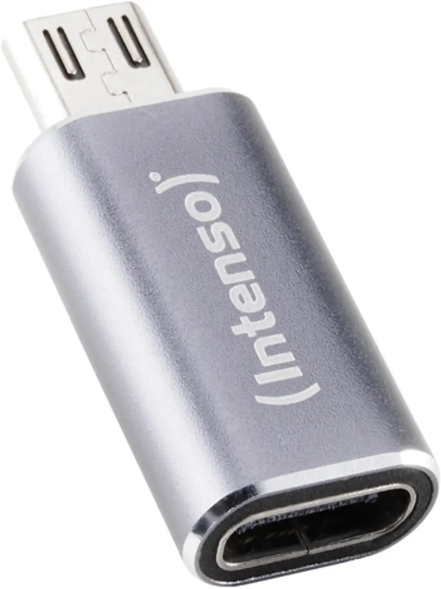 Intenso USB 2.0 Adapter 7600213 - 3 Stuks - Antraciet