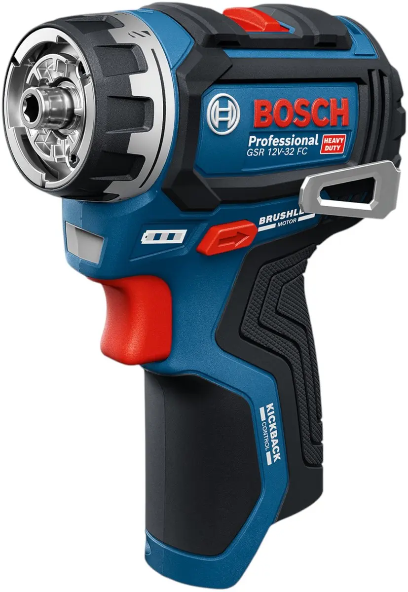 Bosch Professional GSR 12V-32 FC Accuboormachine - 31 Nm Borstelloos - 4x Accu 6,0 Ah