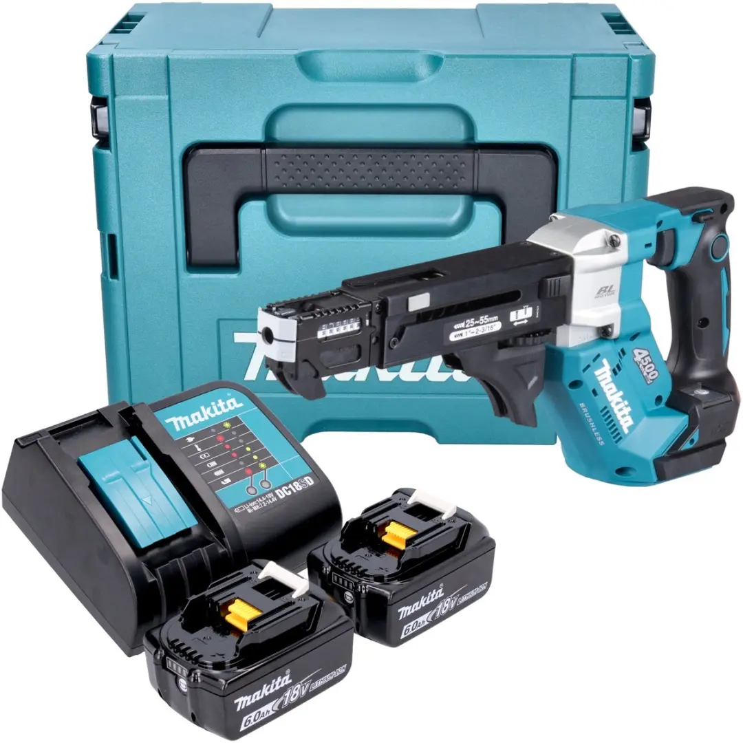 Makita DFR552SGJ Accu-Magazijnschroevendraaier 18V