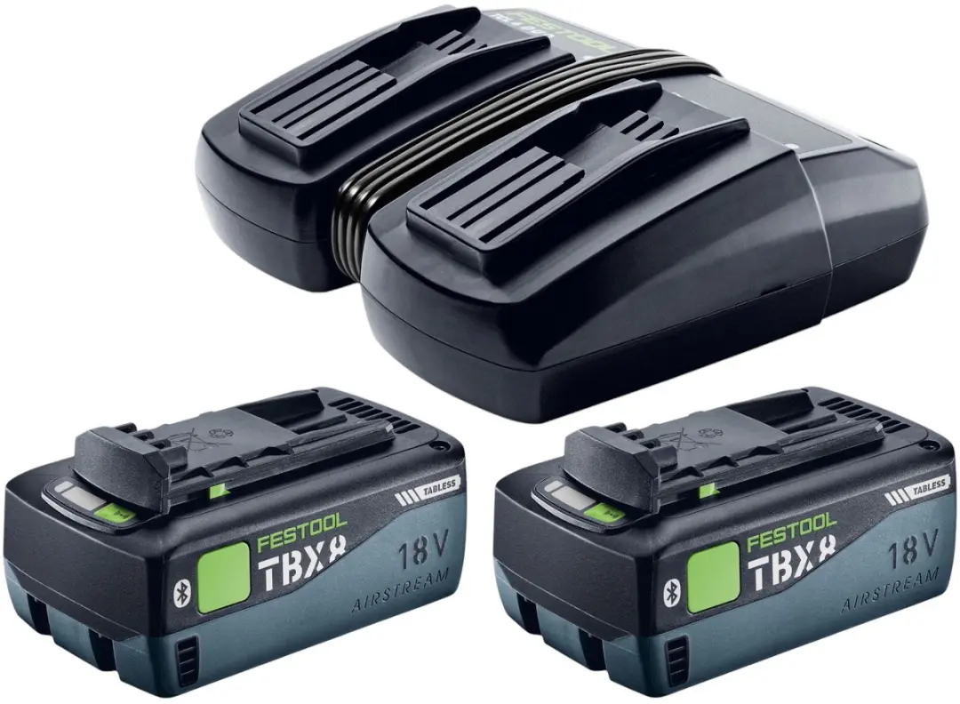 Festool SYMC 70 EB-Basic Accu-Profielzaag 216mm - 36V (2x18V) - 2x 8,0Ah Accu + Lader