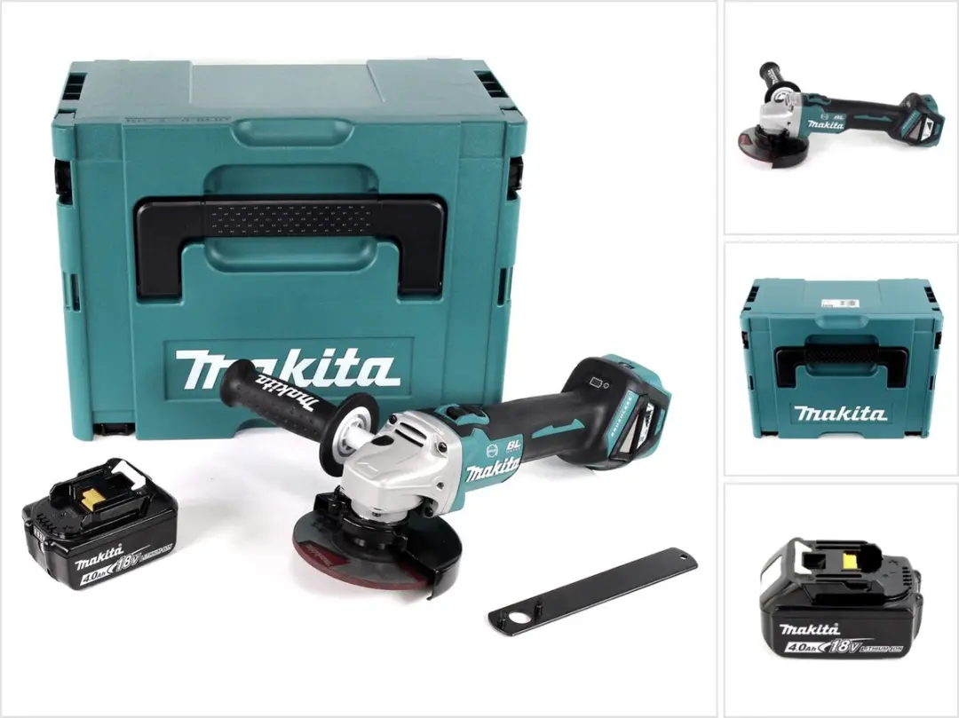 Makita DGA513M1J Haakse Slijper 18V 125mm