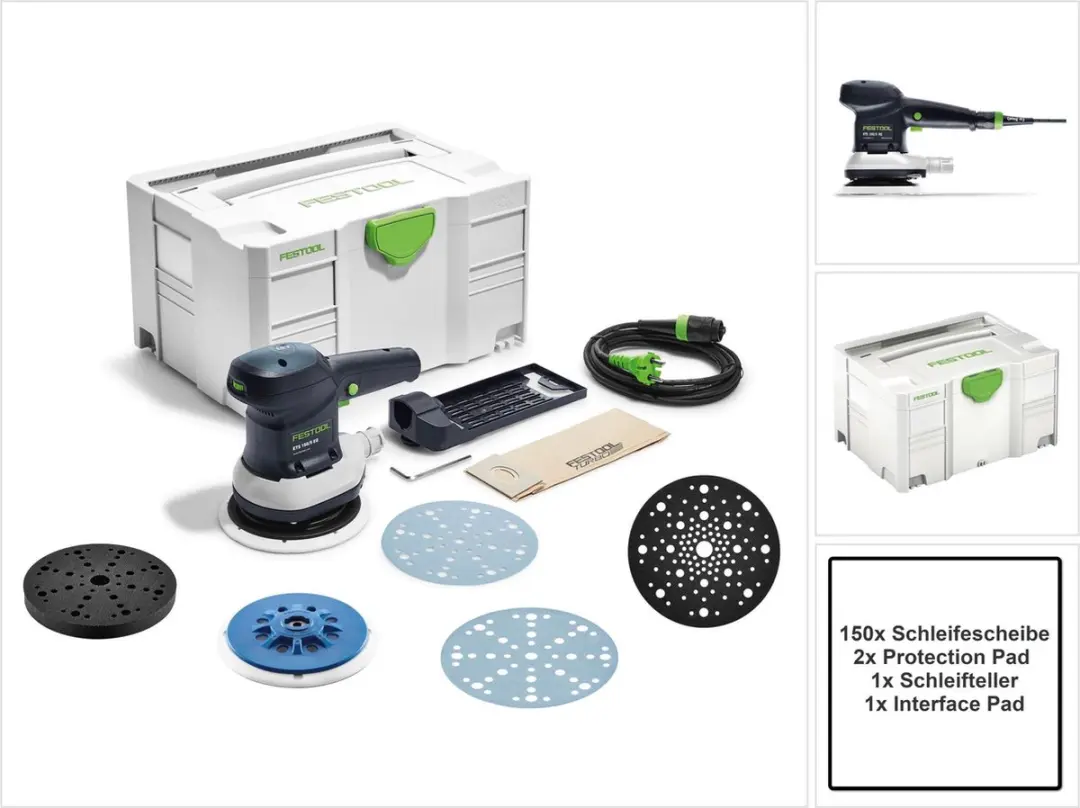 Festool ETS 150/5 EQ-Plus Excenterschuurmachine 310W