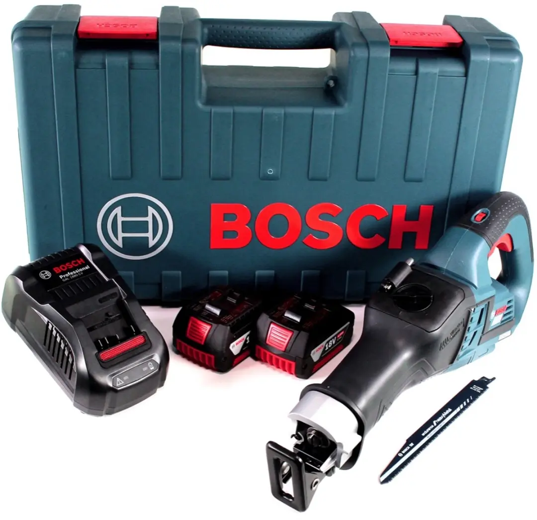 Bosch Professional GSA 18V-32 Accu-Reciprozaag - 2x 4.0Ah accu + lader
