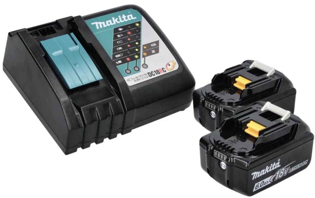 Makita DUM111 RGXJ Accu Grasschaar 18V - 2x 6.0Ah + Lader + Makpac