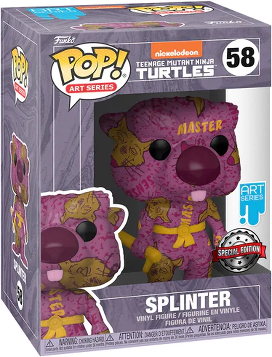Funko Pop! TMNT Splinter Art Series #58