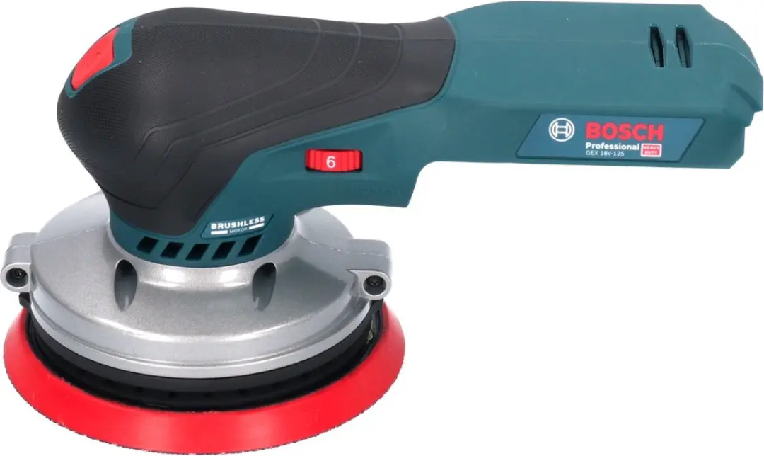 Bosch Professional GEX 18V-125 Accu-Excentrische Schuurmachine 125mm - 5,0Ah + Schuurset