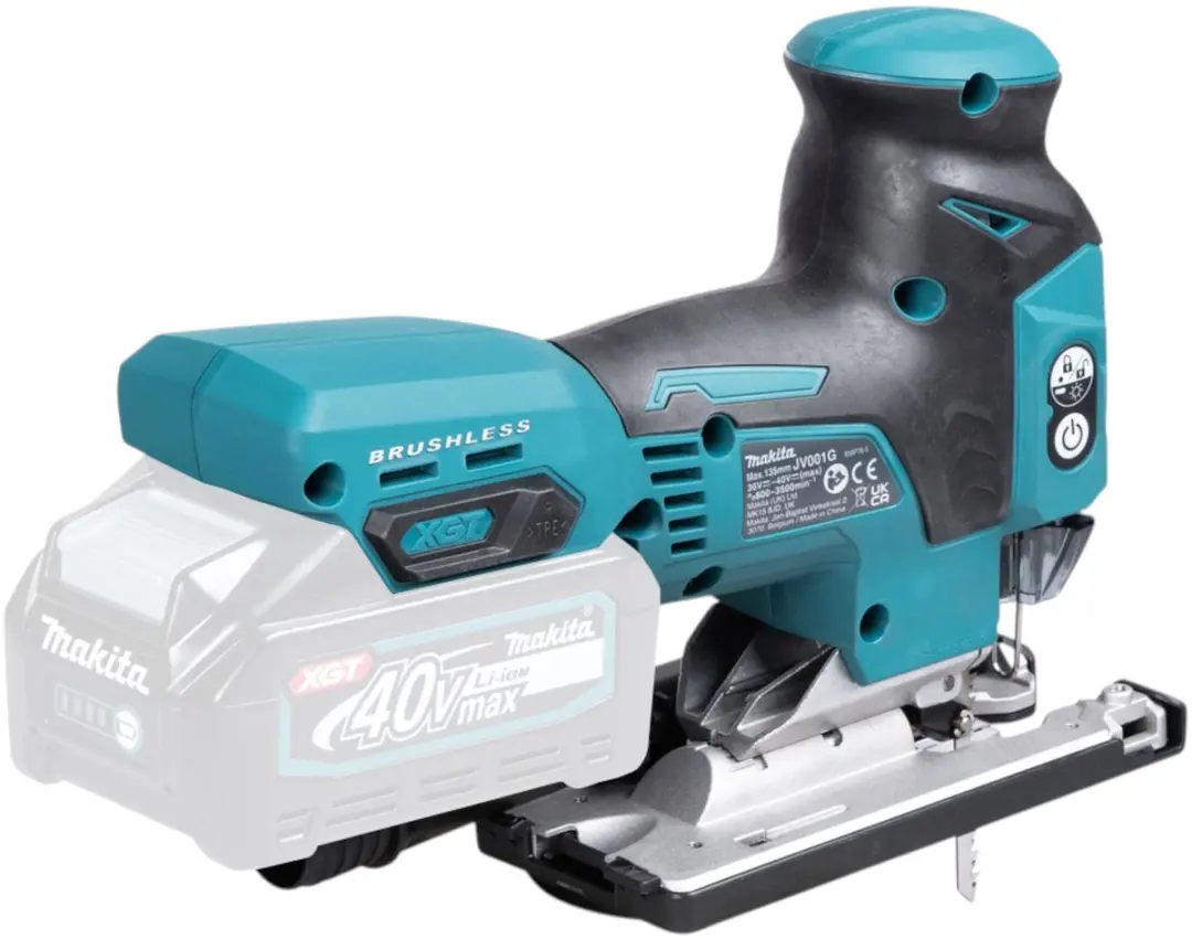 Makita JV001GZ Accu-decoupeerzaag 135mm - 3 Zaagbladen