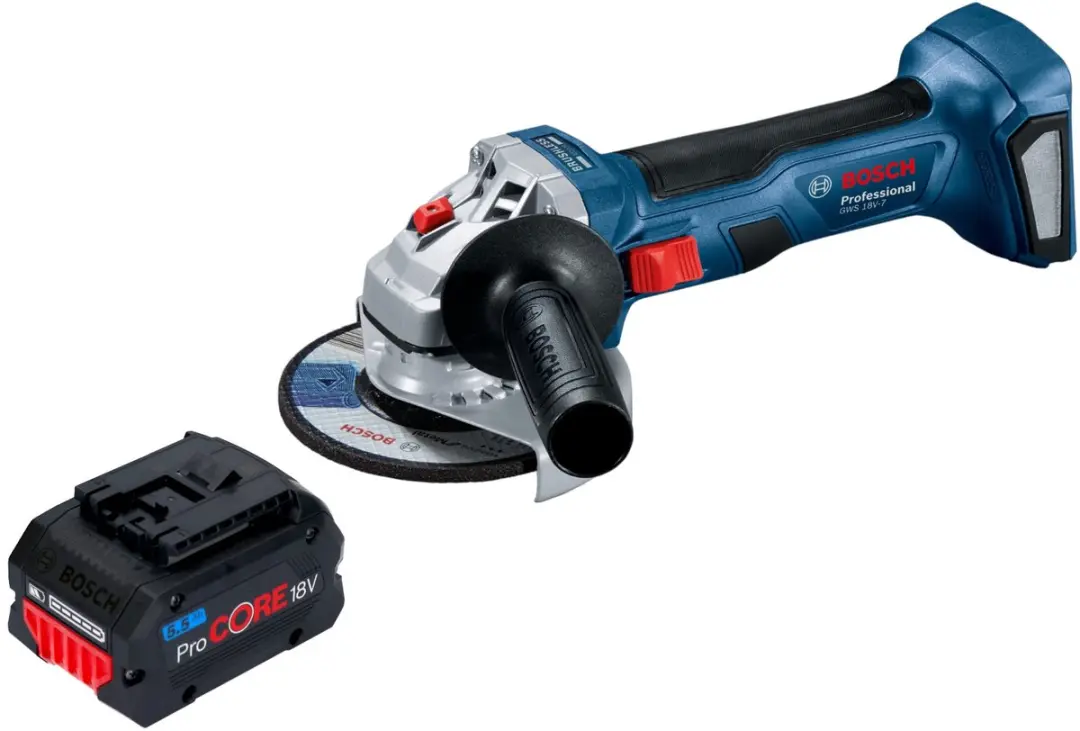 Bosch Professional GWS 18V-7 Profi Haakse Slijper 115mm