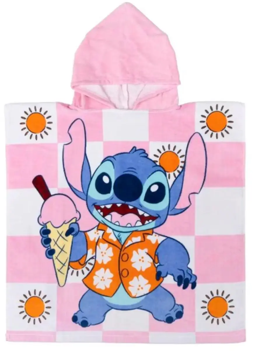 Disney Stitch Strandponcho 60x120cm