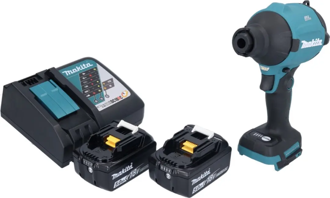 Makita DAS 180 RT Accu-Blazer 18V - 2x 5,0Ah + Oplader