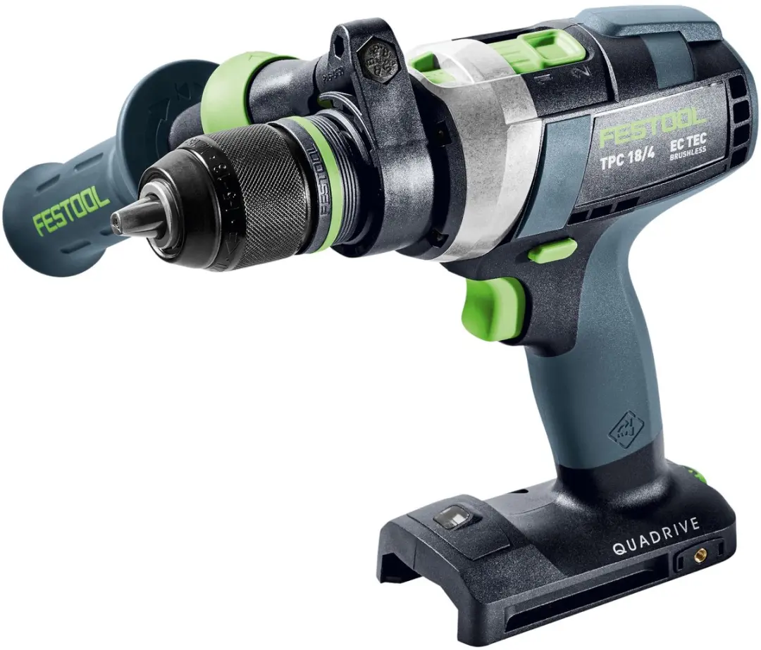 Festool TPC 18/4 Basic Set Accu-Slagboormachine 18V 75Nm - 3x Accu 8.0Ah