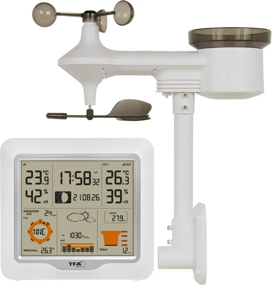 TFA Dostmann Draadloos Weerstation 35.1177.02
