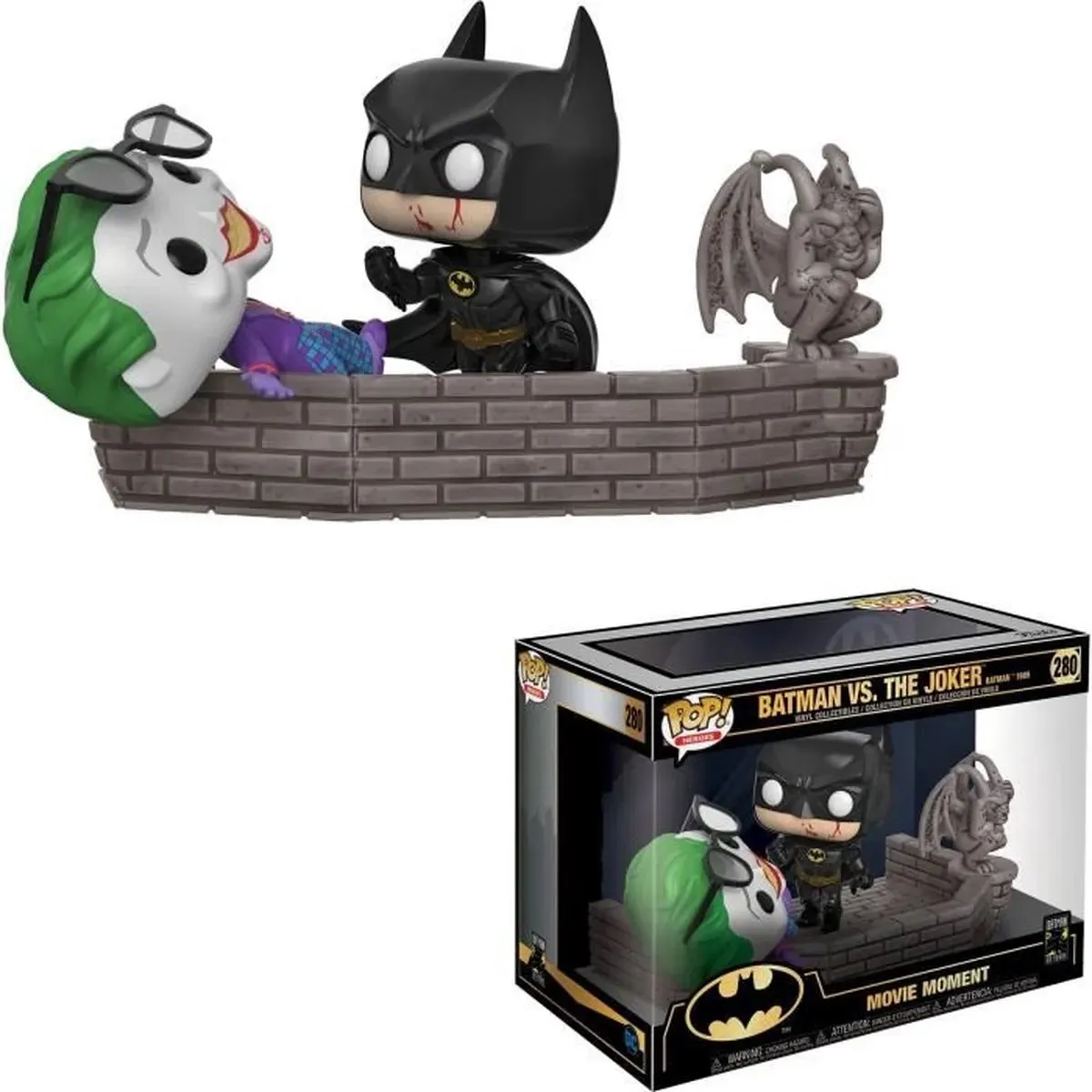 Funko Pop! Batman 80th Batman & Joker #280 FUN37250 - Multicolours