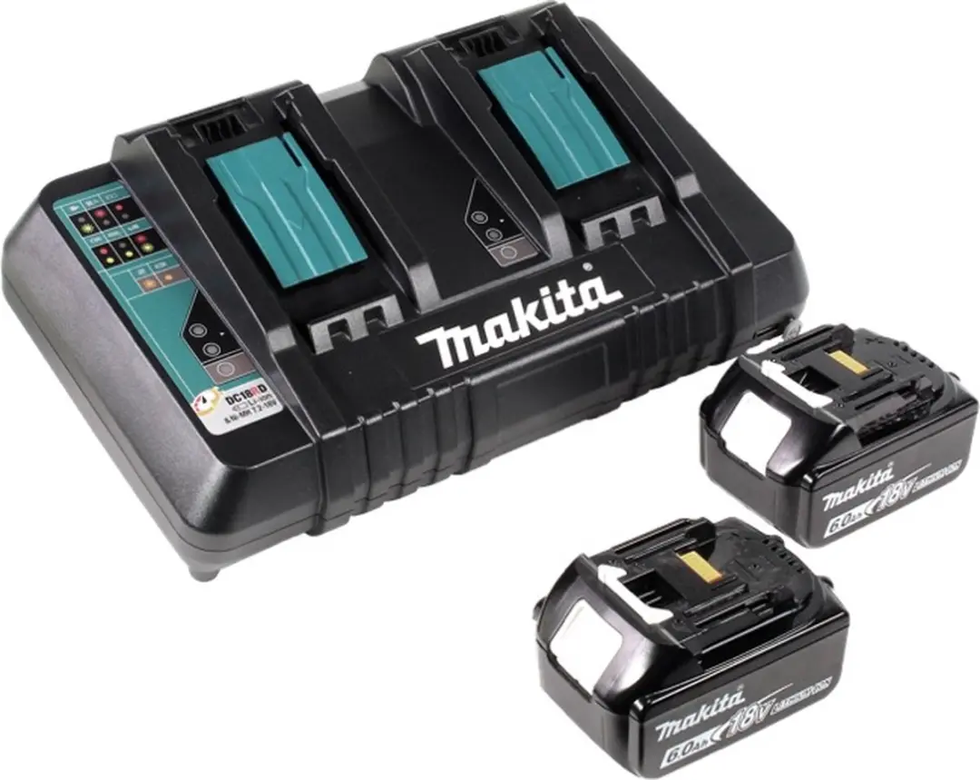 Makita DCE090PG2X1 Accu-doorslijpmachine 230mm - 36V (2x18V) - 2x 6,0Ah accu + lader