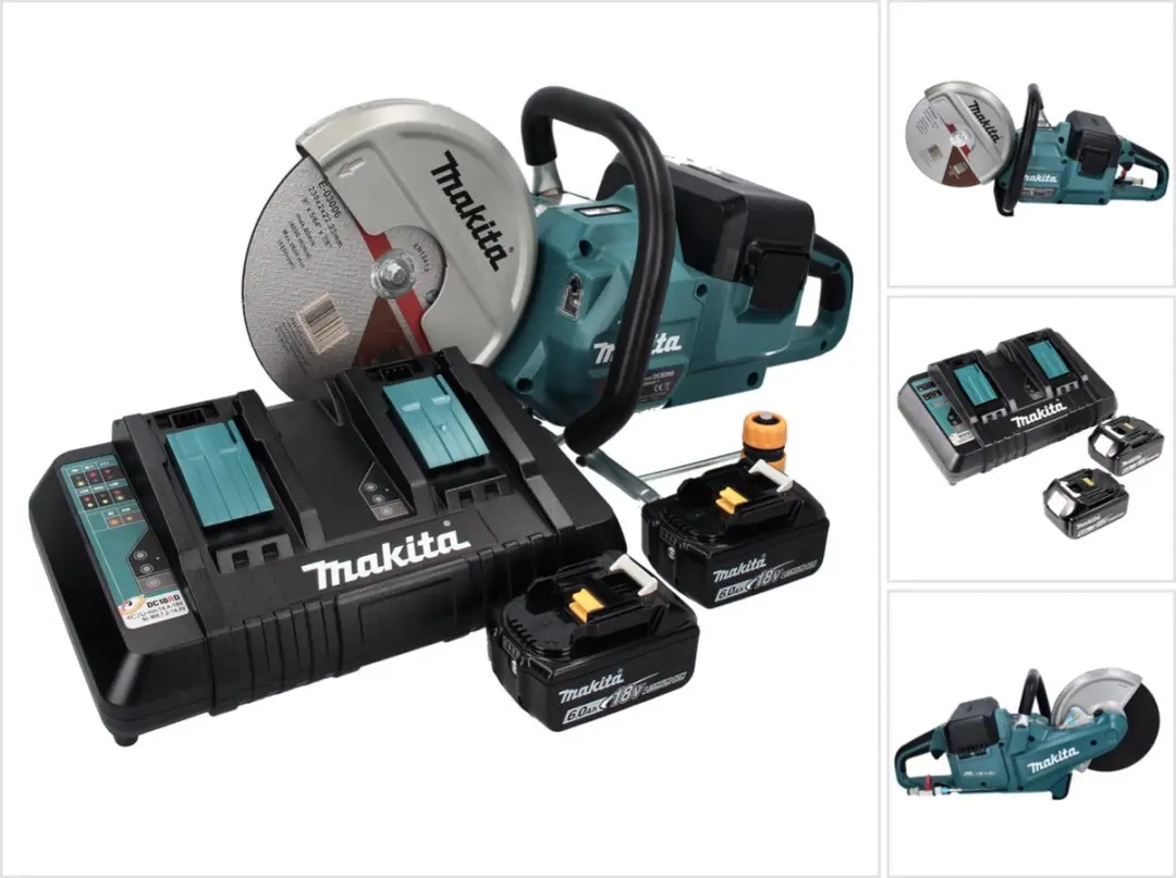 Makita DCE090PG2X1 Accu-doorslijpmachine 230mm