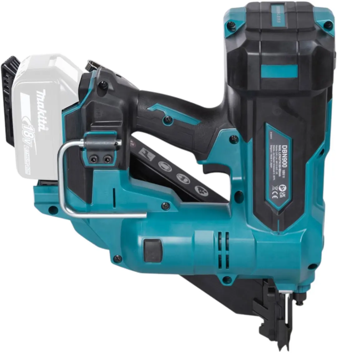 Makita DBN 900 RFK Accu-Spijkermachine 18V - 50-90mm - 2x 3,0Ah