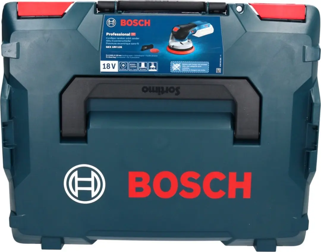 Bosch Professional GEX 18V-125 Accu-Excentrische Schuurmachine 125mm - Borstelloos