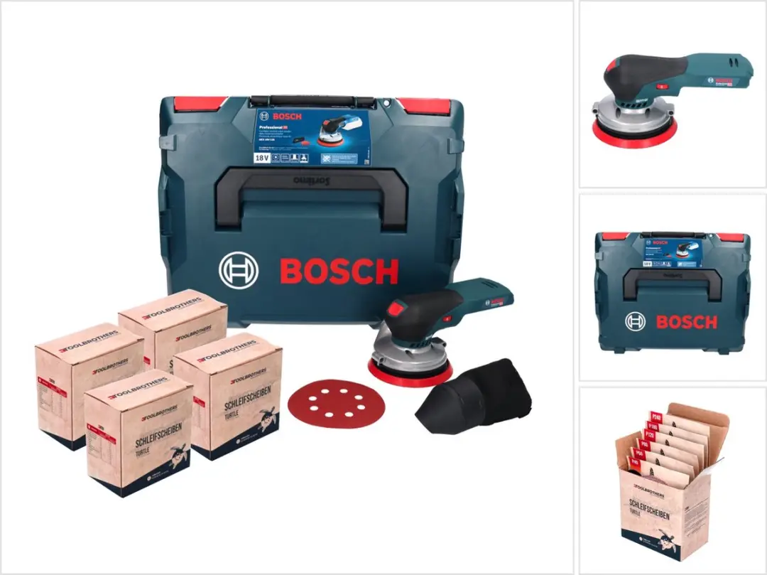 Bosch Professional GEX 18V-125 Accu-Excentrische Schuurmachine 125mm