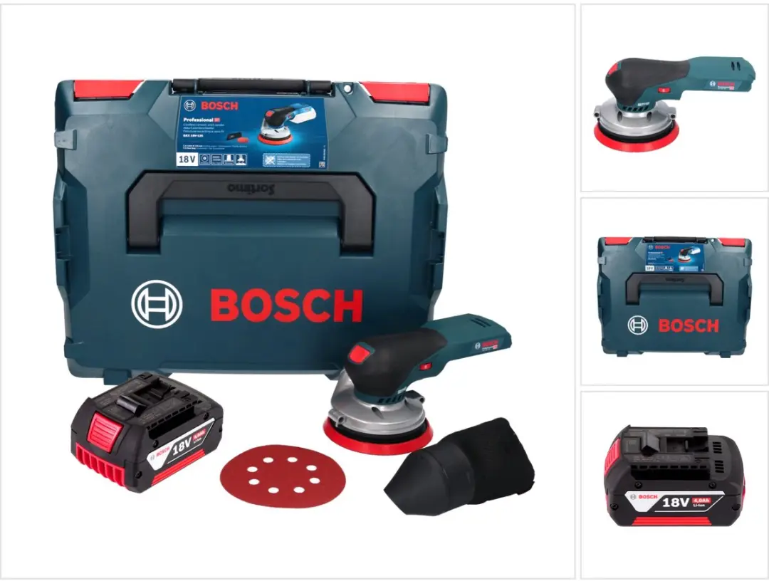 Bosch Professional GEX 18V-125 Excenterschuurmachine 125mm