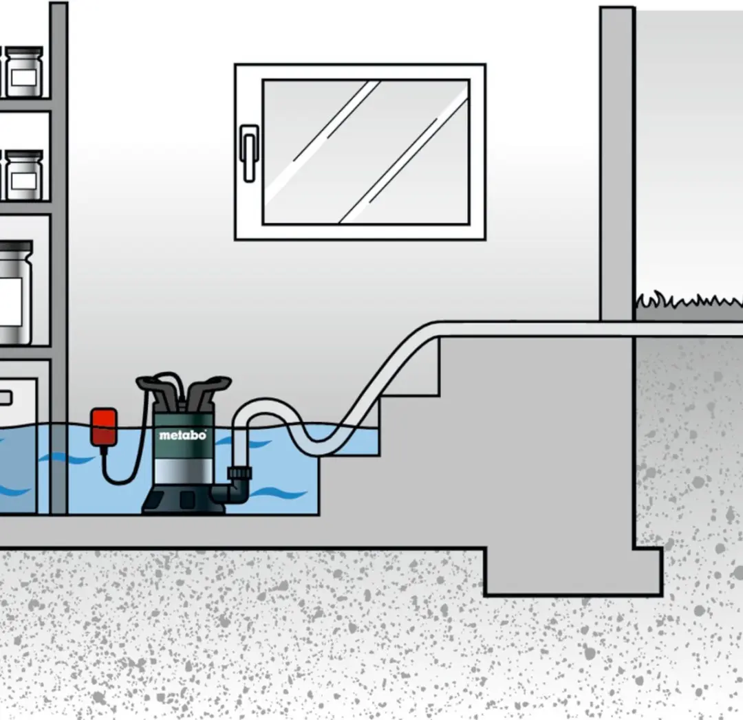 Metabo TP13000S Dompelpomp Schoon Water 10500 l/h