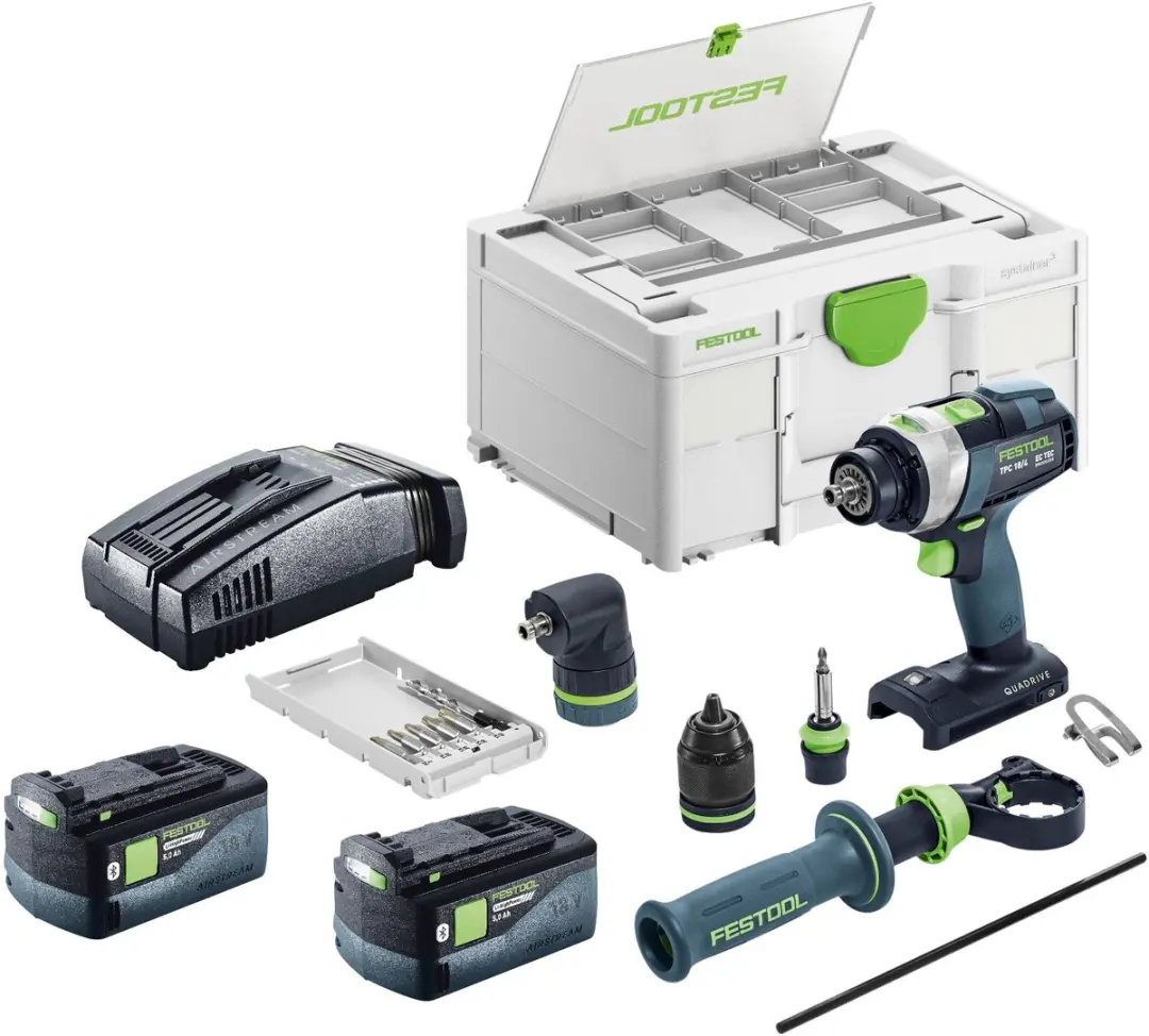 Festool TPC 18/4-Basic-Set Accu-Slagboormachine 18V