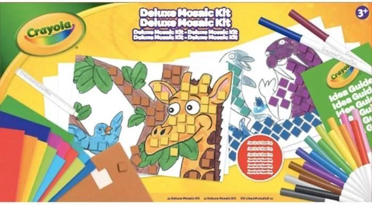 Goliath Crayola Mozaïekset Deluxe - 4 Spelers