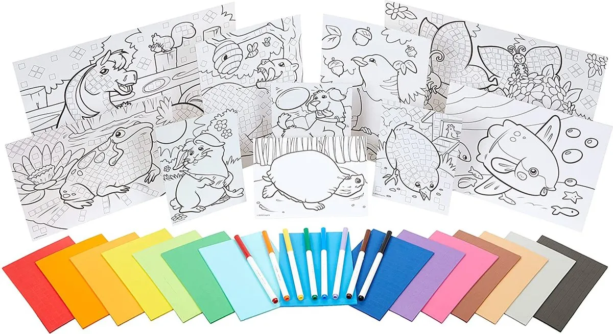 Goliath Crayola Mozaïekset Deluxe - 4 Spelers