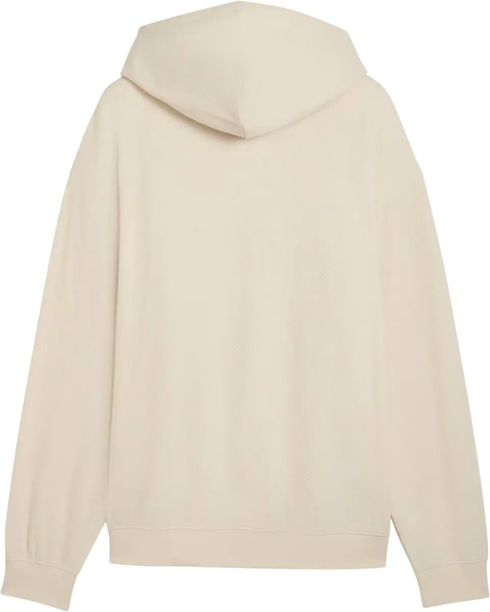 PUMA ESS Elevated Relaxed Hoodie Heren - M - Beige