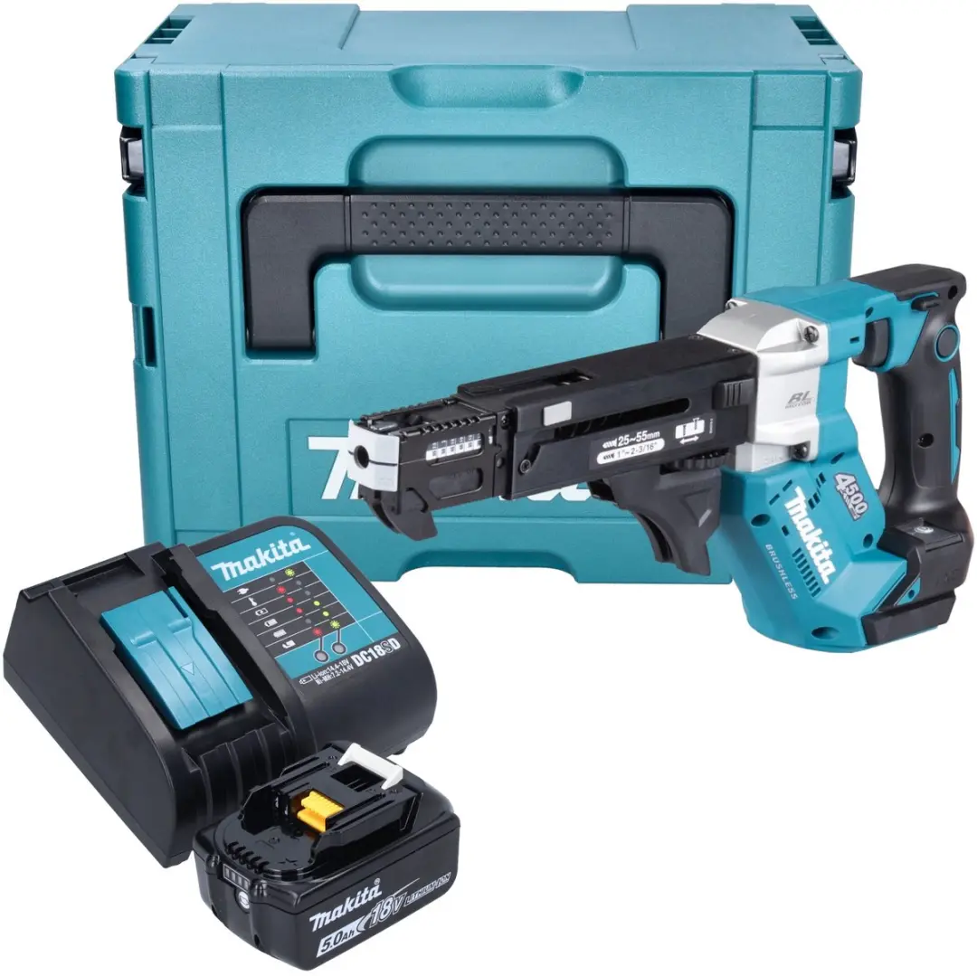 Makita DFR552ST1J Accu-Magazijnschroevendraaier 18V