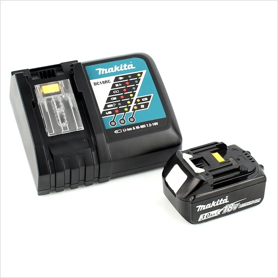 Makita DGA513RF1J Haakse Slijper 125mm - 18V - 3.0Ah - Bundel